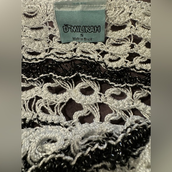 D  Malikah  Crotchet Swimwear Halter Cheeky Swimsuit Bathing Suit - Picture 3 of 6